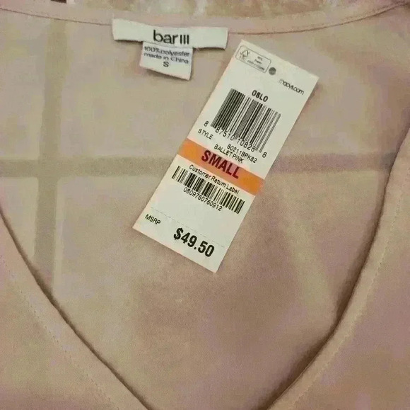 NWT BAR III OPEN SHOULDER TOP - Picture 2 of 3